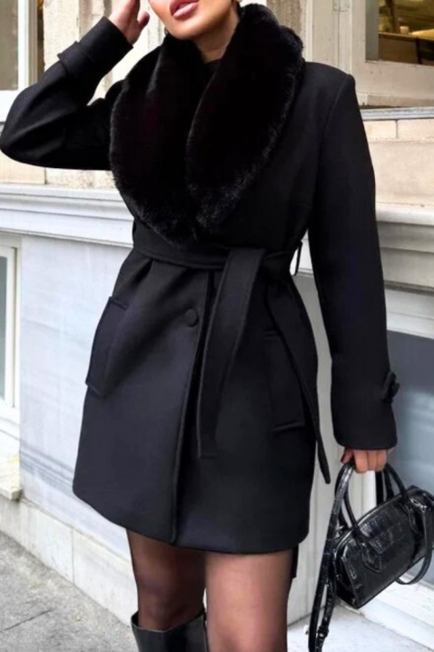 Palton DOLNEVA BLACK, Culoare: negru, IVET.RO - Reduceri de până la -80%