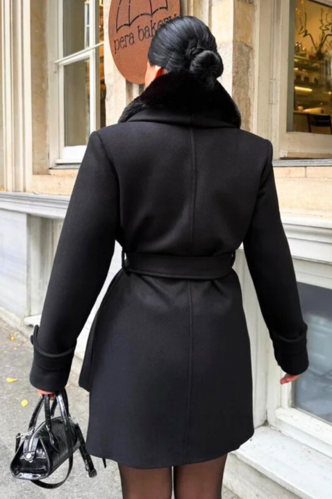 Palton DOLNEVA BLACK, Culoare: negru, IVET.RO - Reduceri de până la -80%