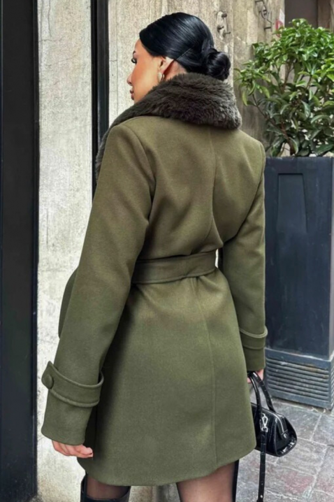 Palton DOLNEVA KHAKI, Culoare: khaki, IVET.RO - Reduceri de până la -80%