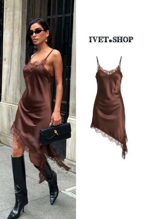 Rochie RELDILZA BROWN, Culoare: maro, IVET.RO - Reduceri de până la -80%