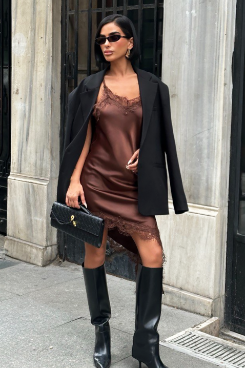 Rochie RELDILZA BROWN, Culoare: maro, IVET.RO - Reduceri de până la -80%