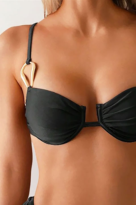 Costum de baie FLORENGA, Culoare: negru, IVET.RO - Reduceri de până la -80%