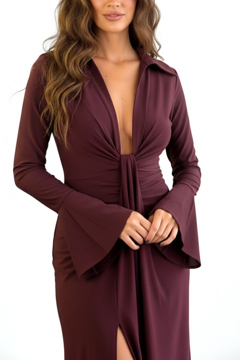 Rochie SANFUKSA BORDO, Culoare: bordo, IVET.RO - Reduceri de până la -80%