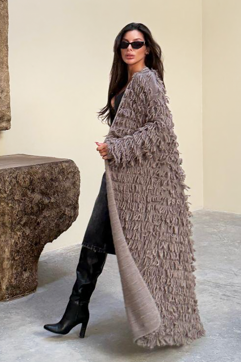 Cardigan VULGARZA MOCHA, Culoare: mocca, IVET.RO - Reduceri de până la -80%