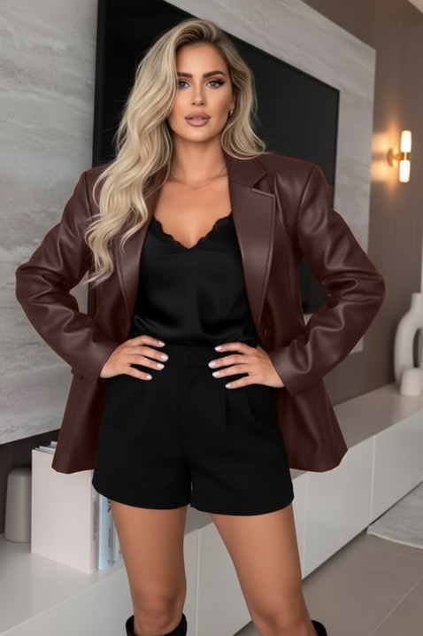Sacou CHENGELZA BROWN, Culoare: maro, IVET.RO - Reduceri de până la -80%