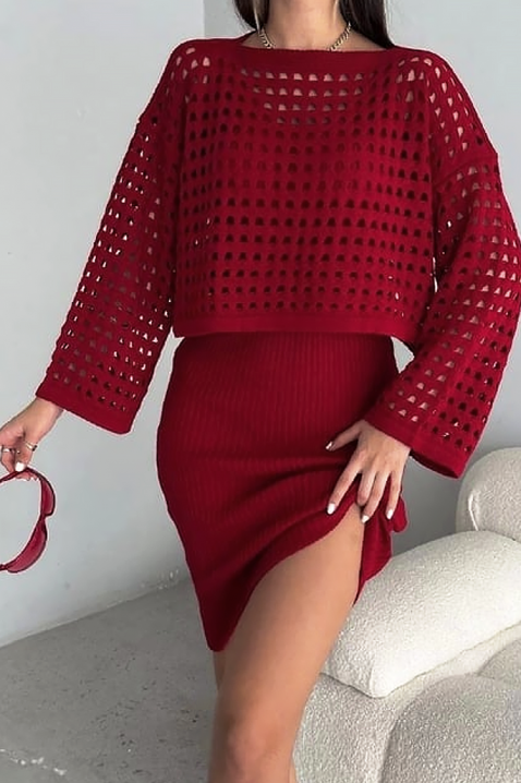 Set MAFRENSA - Compleuri practice | Ivet.RO Set MAFRENSA, Culoare: bordo, IVET.RO - Reduceri de până la -80%