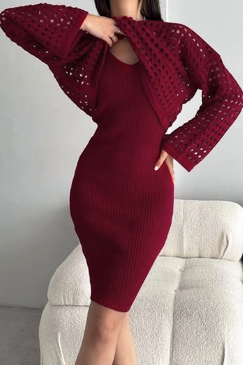 Set MAFRENSA - Compleuri practice | Ivet.RO Set MAFRENSA, Culoare: bordo, IVET.RO - Reduceri de până la -80%