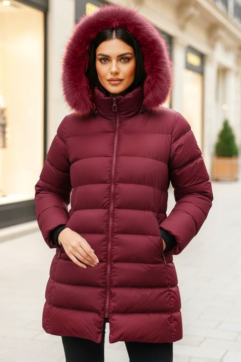 Geacă BESERINA BORDO, Culoare: bordo, IVET.RO - Reduceri de până la -80%