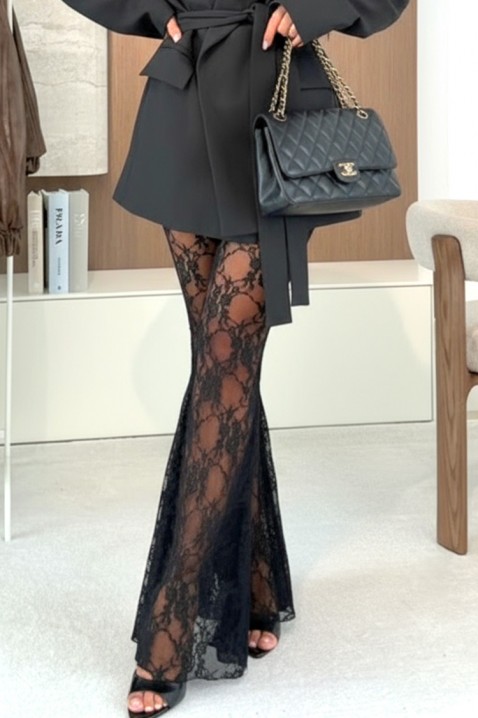Pantaloni MELIOSA, Culoare: negru, IVET.RO - Reduceri de până la -80%