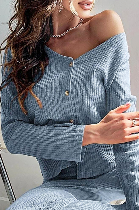 Pijama PRENZINA, Culoare: albastru deschis, IVET.RO - Reduceri de până la -80%