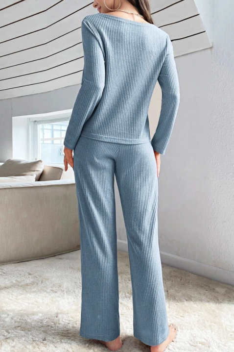 Pijama PRENZINA, Culoare: albastru deschis, IVET.RO - Reduceri de până la -80%