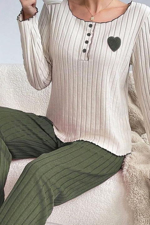 Pijama RELDINZA GREEN, Culoare: verde, IVET.RO - Reduceri de până la -80%