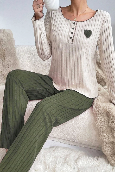 Pijama RELDINZA GREEN, Culoare: verde, IVET.RO - Reduceri de până la -80%