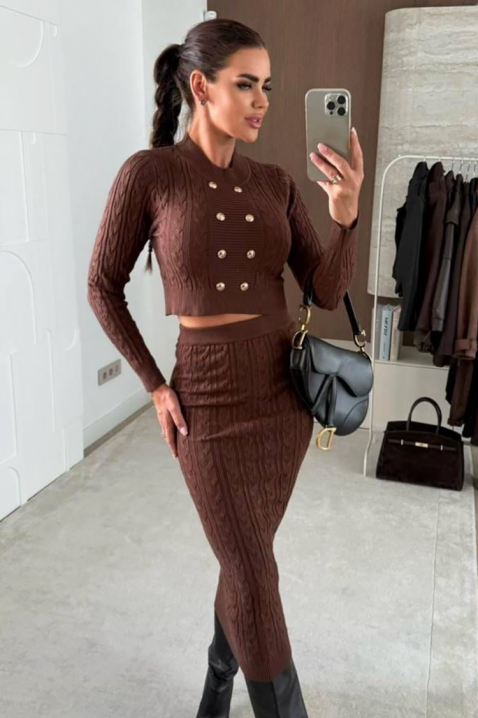 Set RIBRELZA BROWN, Culoare: maro, IVET.RO - Reduceri de până la -80%