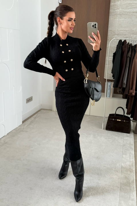 Set RIBRELZA BLACK, Culoare: negru, IVET.RO - Reduceri de până la -80%