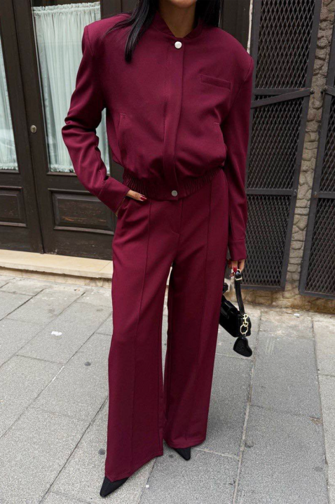 Set BORLONZA BORDO, Culoare: bordo, IVET.RO - Reduceri de până la -80%