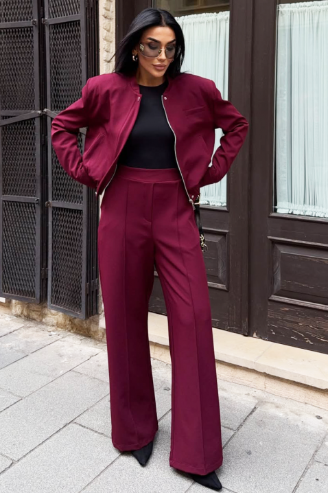Set BORLONZA BORDO, Culoare: bordo, IVET.RO - Reduceri de până la -80%