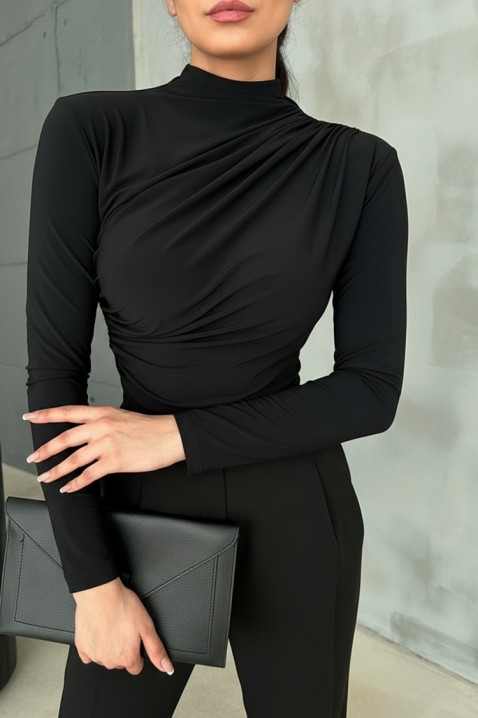 Bluză damă KLASILZA BLACK, Culoare: negru, IVET.RO - Reduceri de până la -80%
