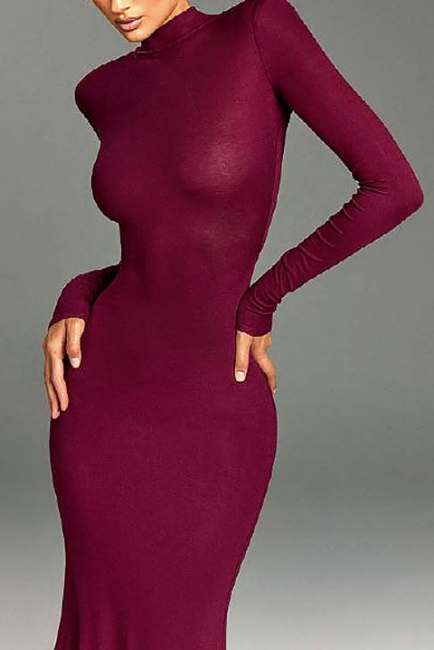 Rochie VTALINZA BORDO - Rochii lungi | Ivet.RO Rochie VTALINZA BORDO, Culoare: bordo, IVET.RO - Reduceri de până la -80%