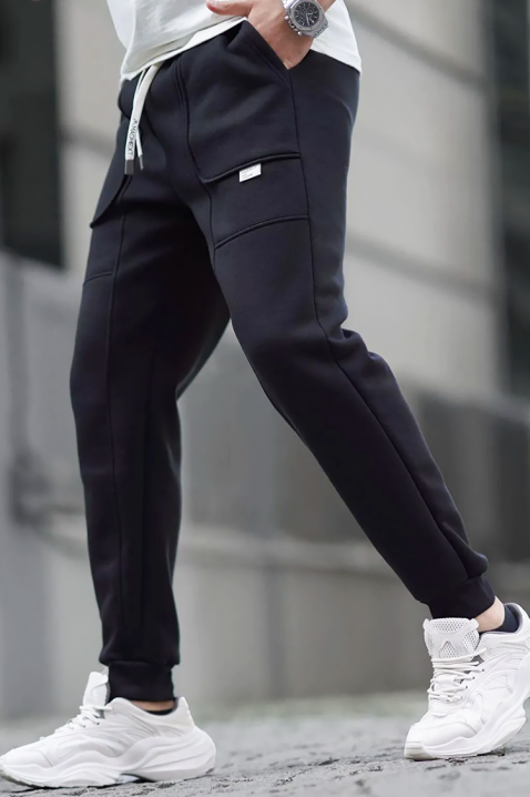Pantaloni bărbați LODRIGO BLACK, Culoare: negru, IVET.RO - Reduceri de până la -80%