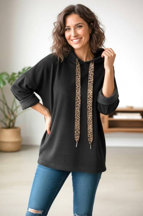 Hanorac PRATOLDA BLACK - Hanorace | Ivet.RO Hanorac PRATOLDA BLACK, Culoare: negru, IVET.RO - Reduceri de până la -80%