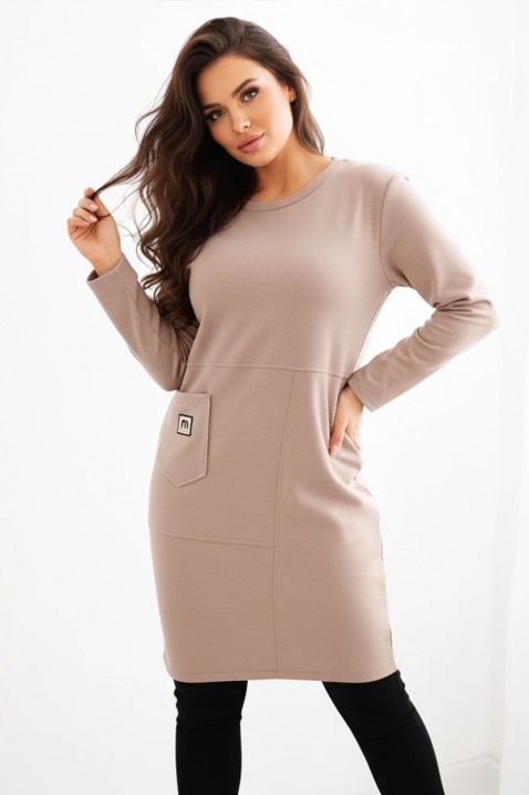 Tunică DANZONA BEIGE - Maxi modă | Ivet.RO Tunică DANZONA BEIGE, Culoare: bej, IVET.RO - Reduceri de până la -80%