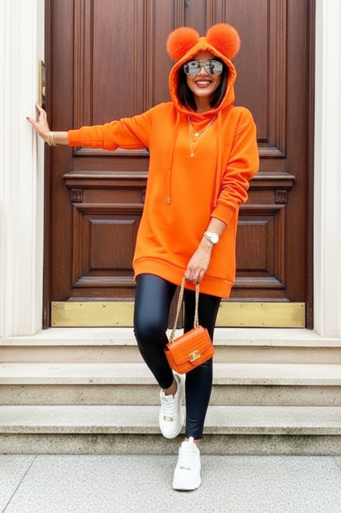 Hanorac BEMBONA ORANGE, Culoare: portocaliu, IVET.RO - Reduceri de până la -80%