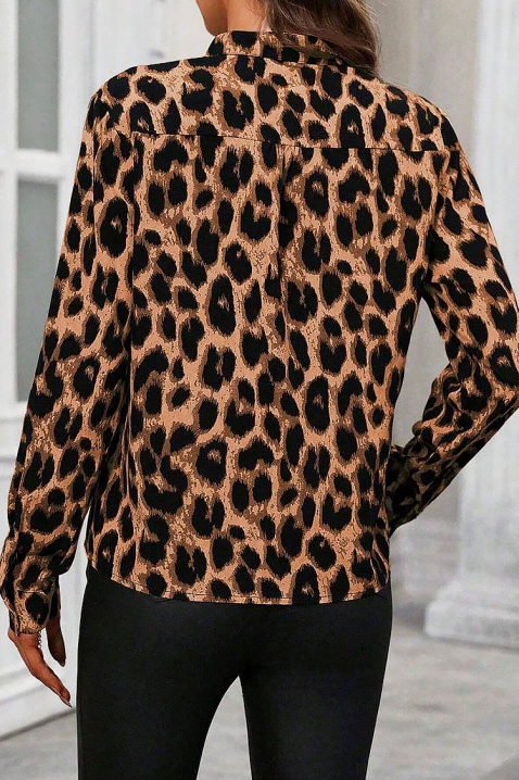 Bluză damă ROLZINSA - Bluze | Ivet.RO Bluză damă ROLZINSA, Culoare: leopard, IVET.RO - Reduceri de până la -80%