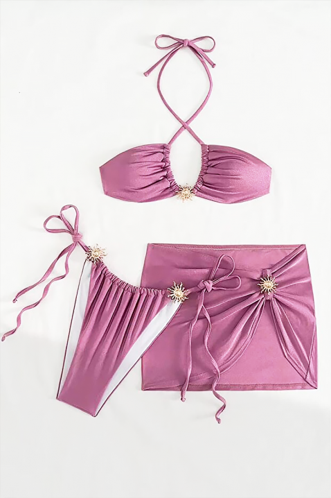 Set de plajă ERONILA LILA, Culoare: lila, IVET.RO - Reduceri de până la -80%