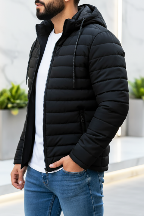 Geacă bărbați TORENDO BLACK - Geci | Ivet.RO Geacă bărbați TORENDO BLACK, Culoare: negru, IVET.RO - Reduceri de până la -80%