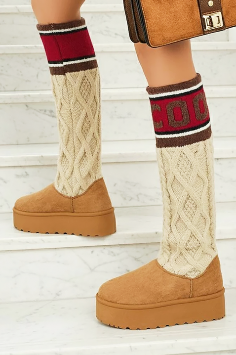 Cizme KARMENZA CAMEL - Cizme | Ivet.RO Cizme KARMENZA CAMEL, Culoare: maro deschis    , IVET.RO - Reduceri de până la -80%