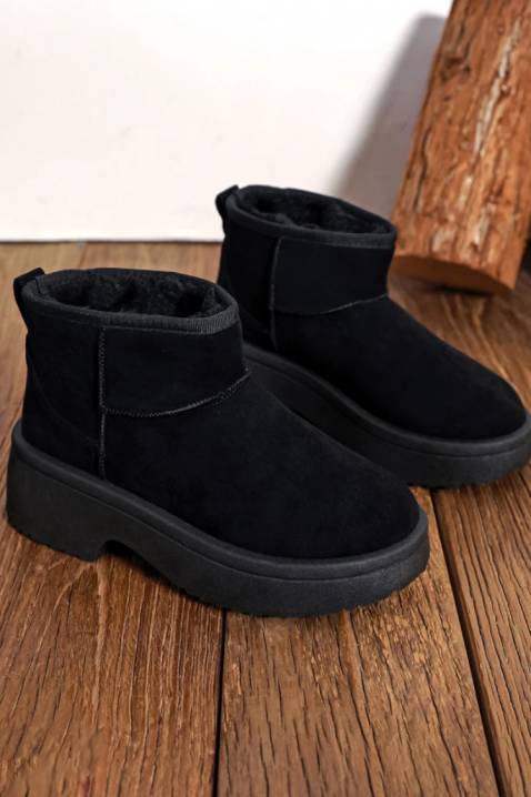 Botine damă MENISTA BLACK, Culoare: negru, IVET.RO - Reduceri de până la -80%