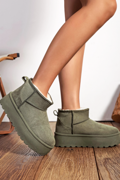 Botine damă DENVIOSA KHAKI - Botine | Ivet.RO Botine damă DENVIOSA KHAKI, Culoare: khaki, IVET.RO - Reduceri de până la -80%