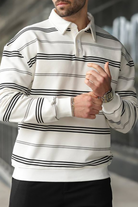 Bluză bărbați RELOFO WHITE - Bluze | Ivet.RO Bluză bărbați RELOFO WHITE, Culoare: alb, IVET.RO - Reduceri de până la -80%