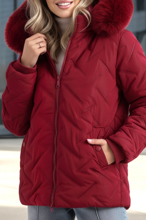 Geacă GLORDERA RED - Geci | Ivet.RO Geacă GLORDERA RED, Culoare: roșu, IVET.RO - Reduceri de până la -80%
