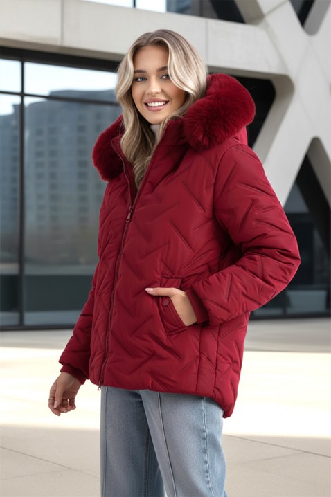 Geacă GLORDERA RED - Geci | Ivet.RO Geacă GLORDERA RED, Culoare: roșu, IVET.RO - Reduceri de până la -80%