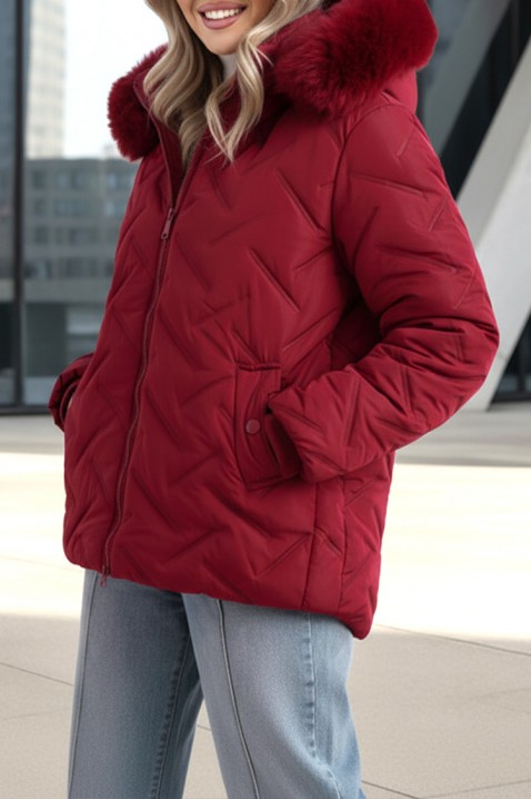 Geacă GLORDERA RED - Geci | Ivet.RO Geacă GLORDERA RED, Culoare: roșu, IVET.RO - Reduceri de până la -80%