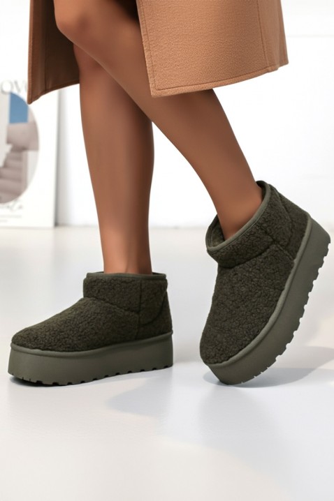 Botine damă PUHVILZA KHAKI - Botine | Ivet.RO Botine damă PUHVILZA KHAKI, Culoare: khaki, IVET.RO - Reduceri de până la -80%