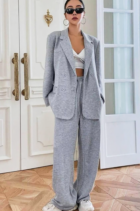 Set BENZOLA GREY - Compleuri practice | Ivet.RO Set BENZOLA GREY, Culoare: gri, IVET.RO - Reduceri de până la -80%