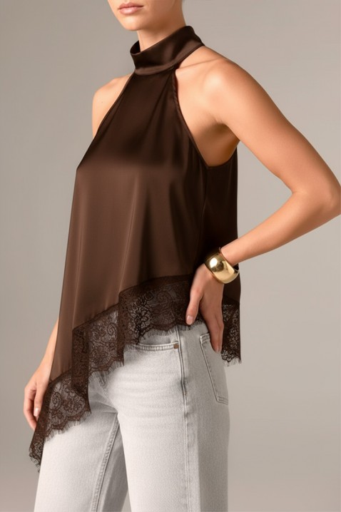 Top MERISOTA BROWN - Topuri | Ivet.RO Top MERISOTA BROWN, Culoare: maro, IVET.RO - Reduceri de până la -80%