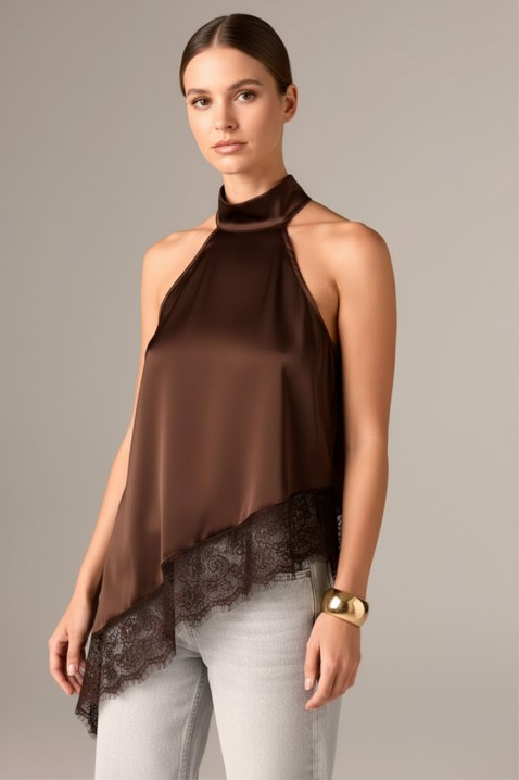 Top MERISOTA BROWN - Topuri | Ivet.RO Top MERISOTA BROWN, Culoare: maro, IVET.RO - Reduceri de până la -80%