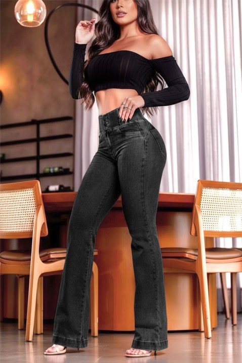 Blugi JARENDA BLACK - Blugi | Ivet.RO Blugi JARENDA BLACK, Culoare: negru, IVET.RO - Reduceri de până la -80%