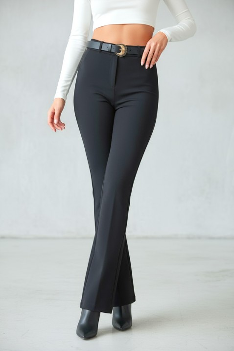 Pantaloni ADESINTA BLACK - Pantaloni | Ivet.RO Pantaloni ADESINTA BLACK, Culoare: negru, IVET.RO - Reduceri de până la -80%