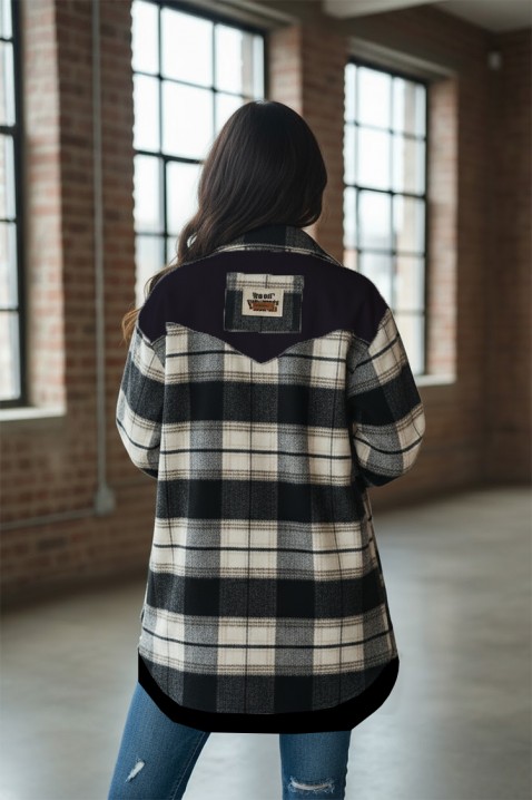 Cămașă damă CASIANTA BLACK - Cămăși | Ivet.RO Cămașă damă CASIANTA BLACK, Culoare: negru, IVET.RO - Reduceri de până la -80%