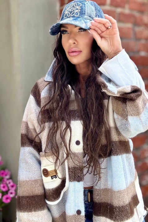 Cămașă damă CASIANTA BROWN - Cămăși | Ivet.RO Cămașă damă CASIANTA BROWN, Culoare: maro, IVET.RO - Reduceri de până la -80%