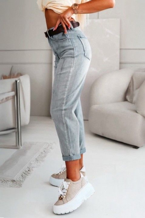 Blugi DRAZINA, Culoare: albastru deschis, IVET.RO - Reduceri de până la -80%