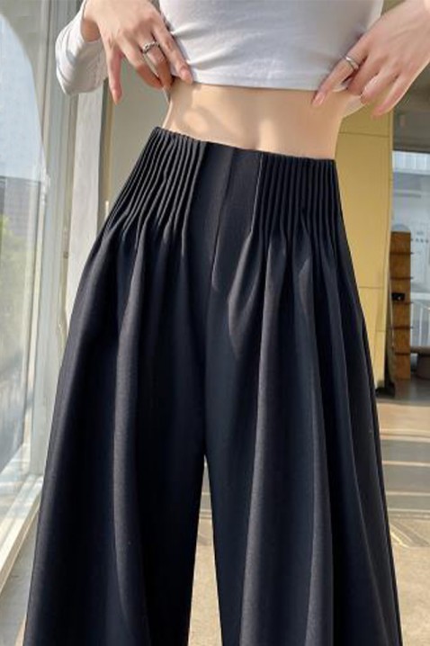 Pantaloni ZIBALDA BLACK - Pantaloni | Ivet.RO Pantaloni ZIBALDA BLACK, Culoare: negru, IVET.RO - Reduceri de până la -80%