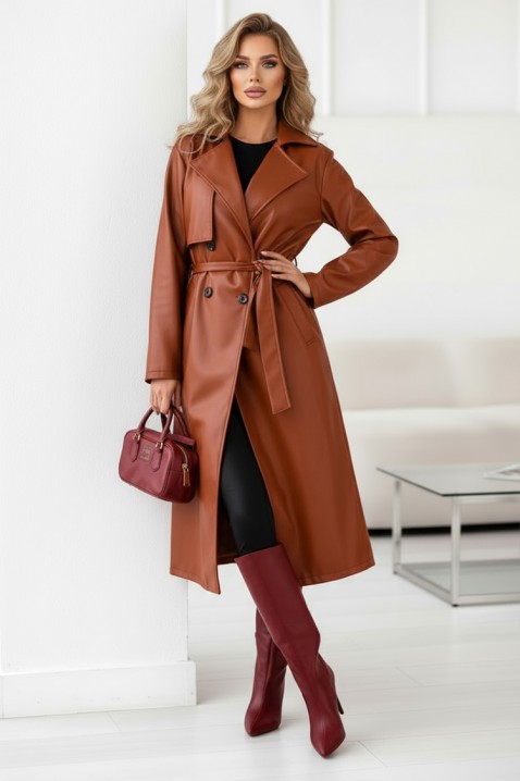 Trenci DRENDILZA, Culoare: maro deschis    , IVET.RO - Reduceri de până la -80%