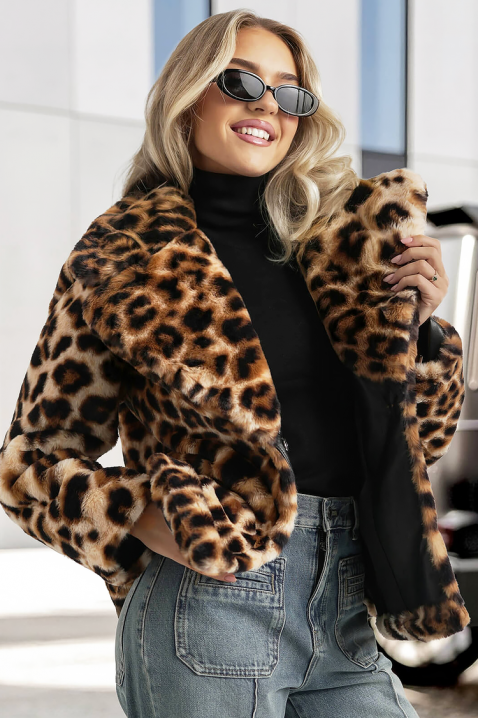 Palton LEONALDA - Paltoane | Ivet.RO Palton LEONALDA, Culoare: multicolor, IVET.RO - Reduceri de până la -80%