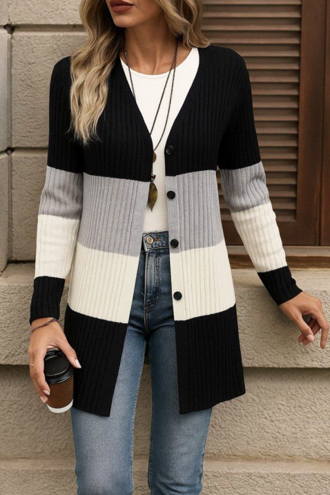 Cardigan CROSELA - Cardigane | Ivet.RO Cardigan CROSELA, Culoare: multicolor, IVET.RO - Reduceri de până la -80%